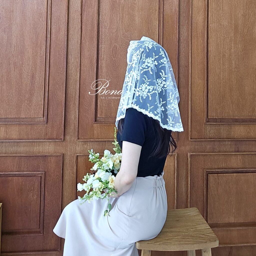 감성보나 수공예 미사보